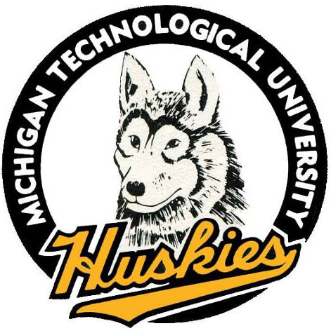 Michigan Tech Huskies 1984-1992 Primary Logo iron on paper